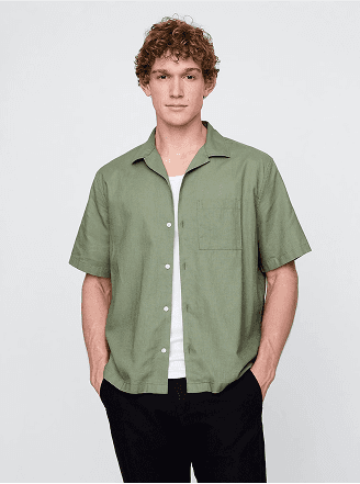 Linen-Cotton Shirt (3)